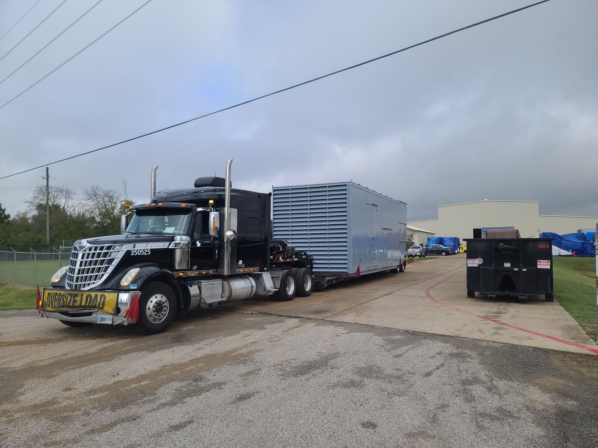 ANJ-OSOW oversize freight haul