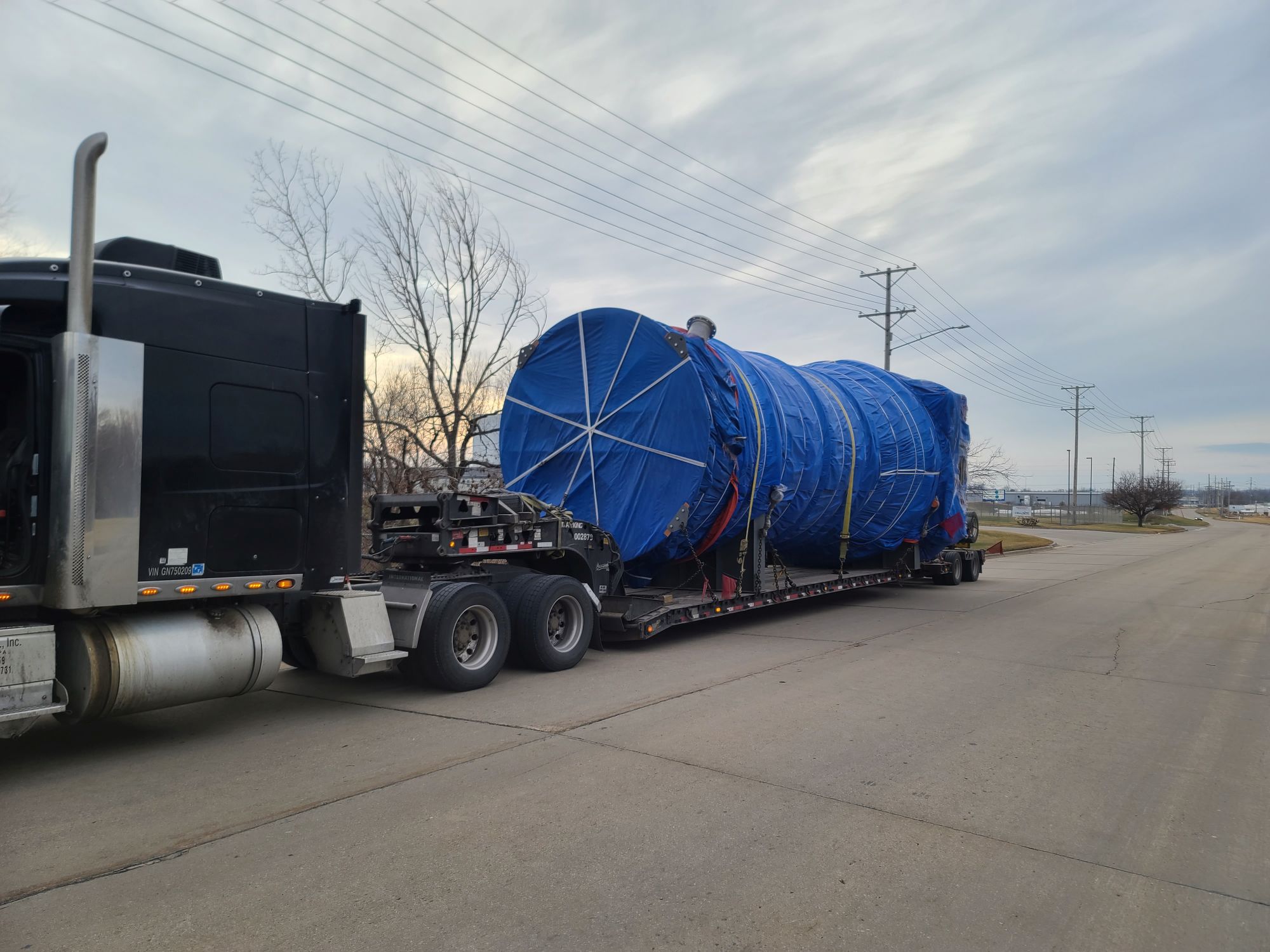 ANJ-OSOW oversize freight haul