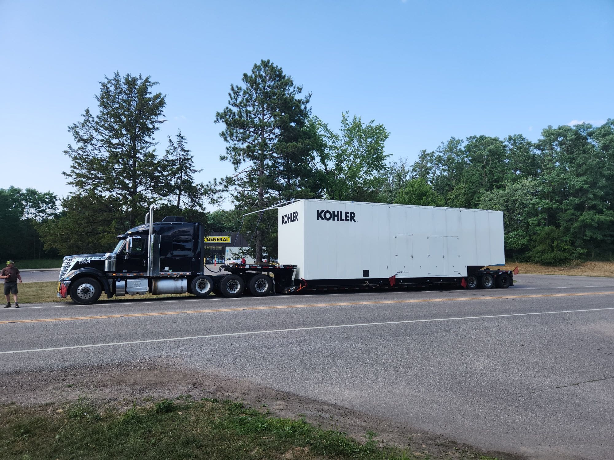 ANJ-OSOW oversize freight haul