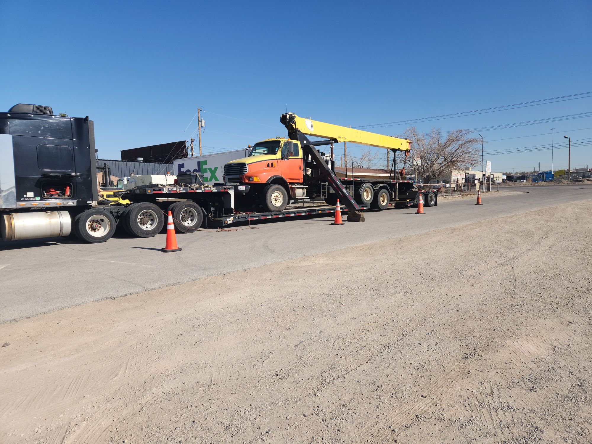 ANJ-OSOW oversize freight haul