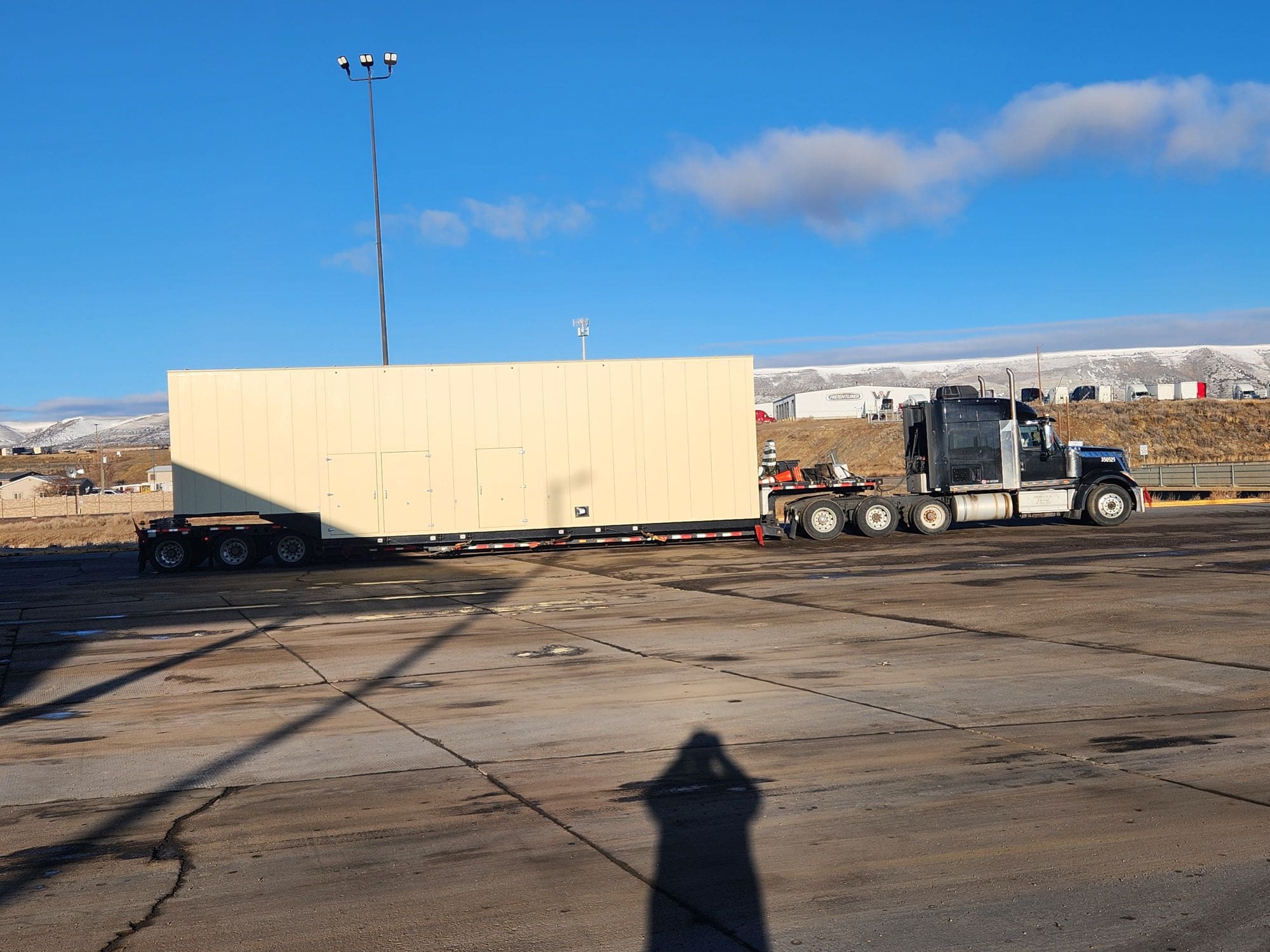 ANJ-OSOW oversize freight haul