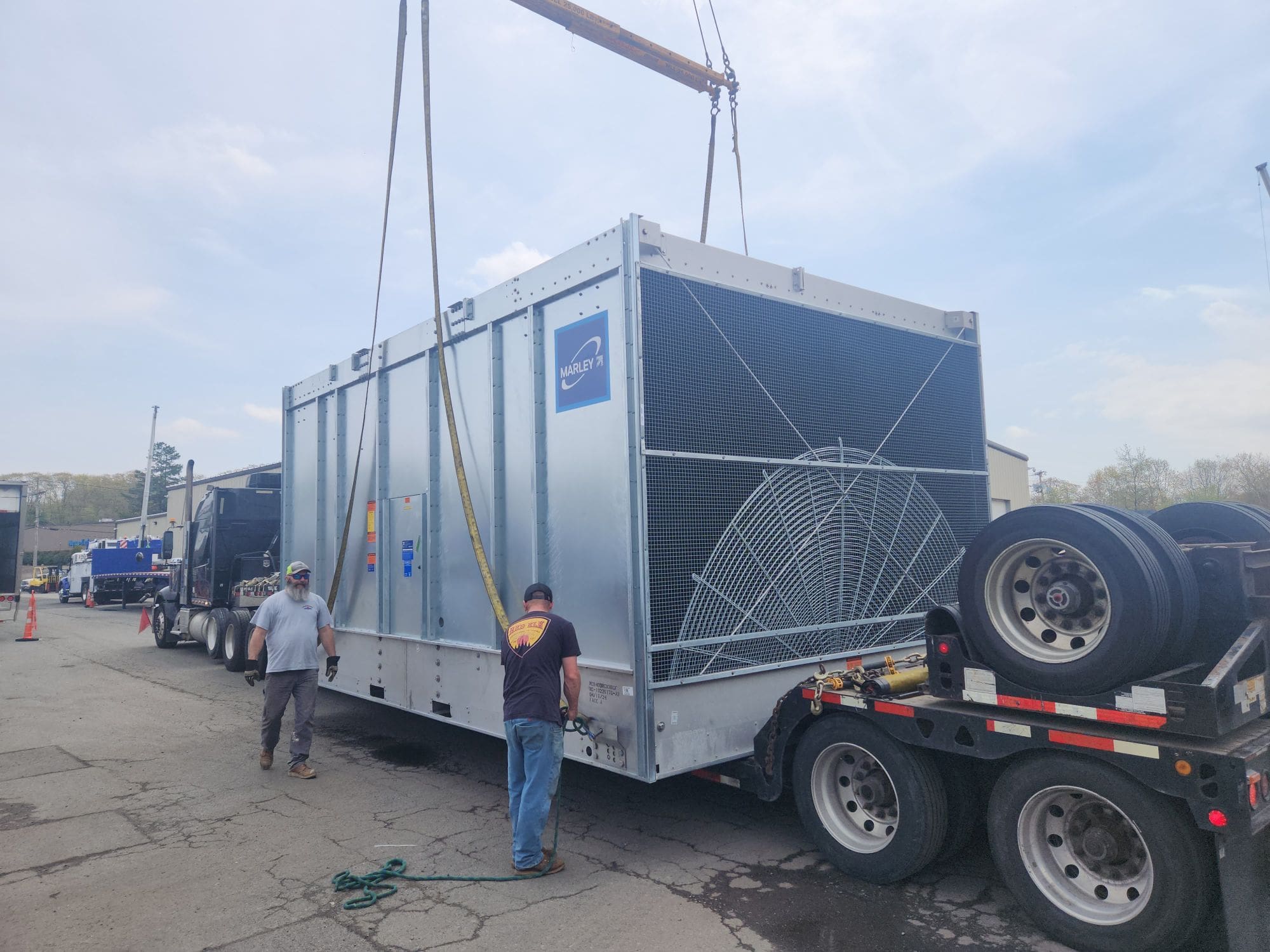 ANJ-OSOW oversize freight haul