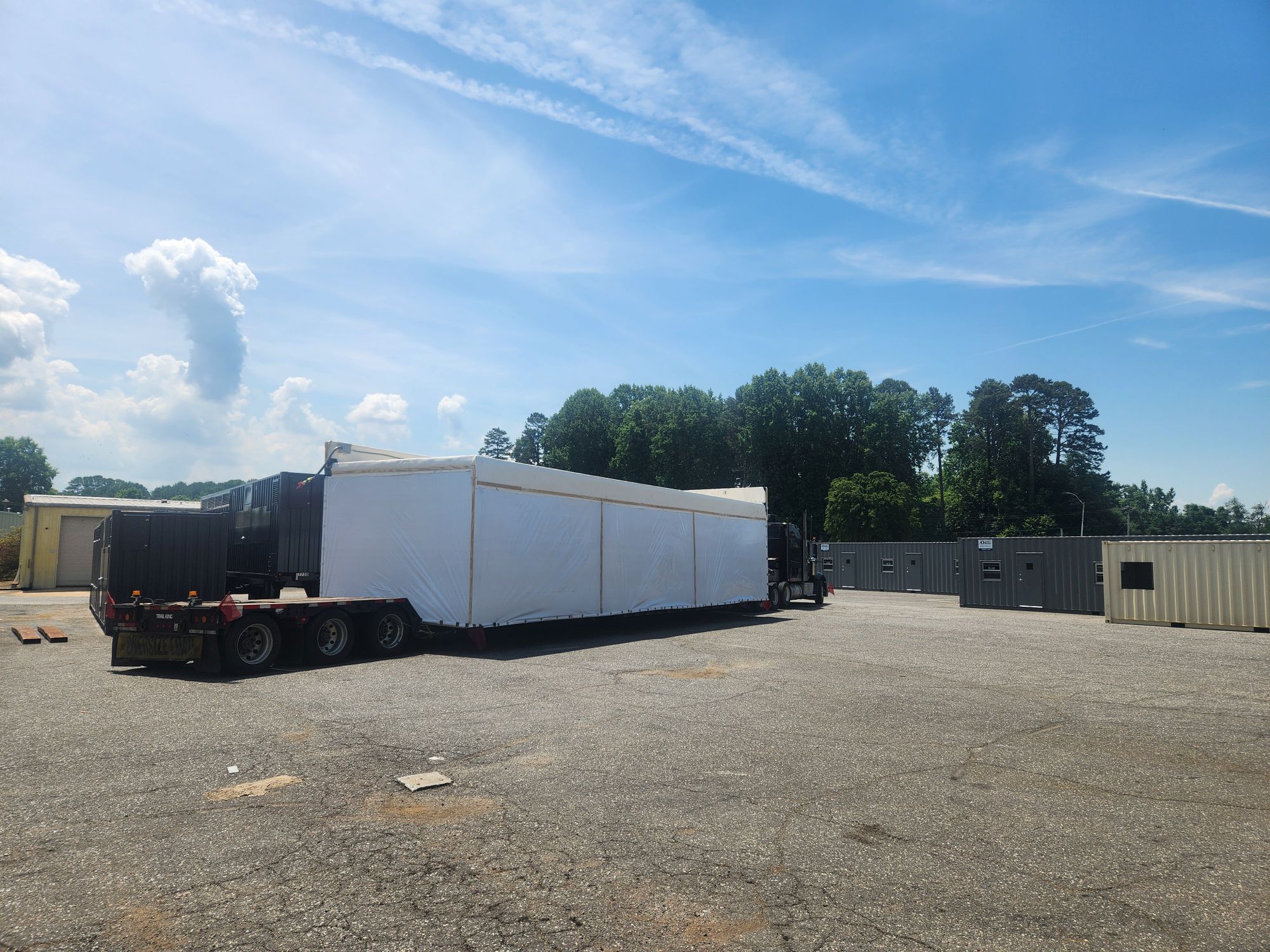 Oversize load transport in the ANJ-OSOW gallery