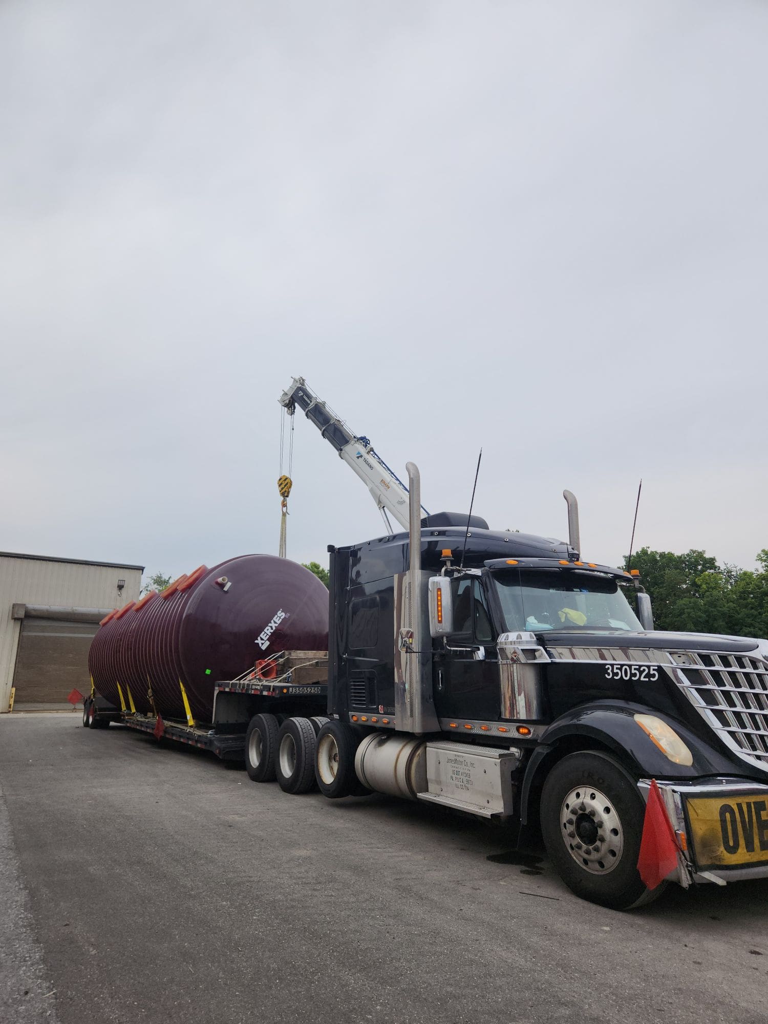 ANJ-OSOW oversize freight haul