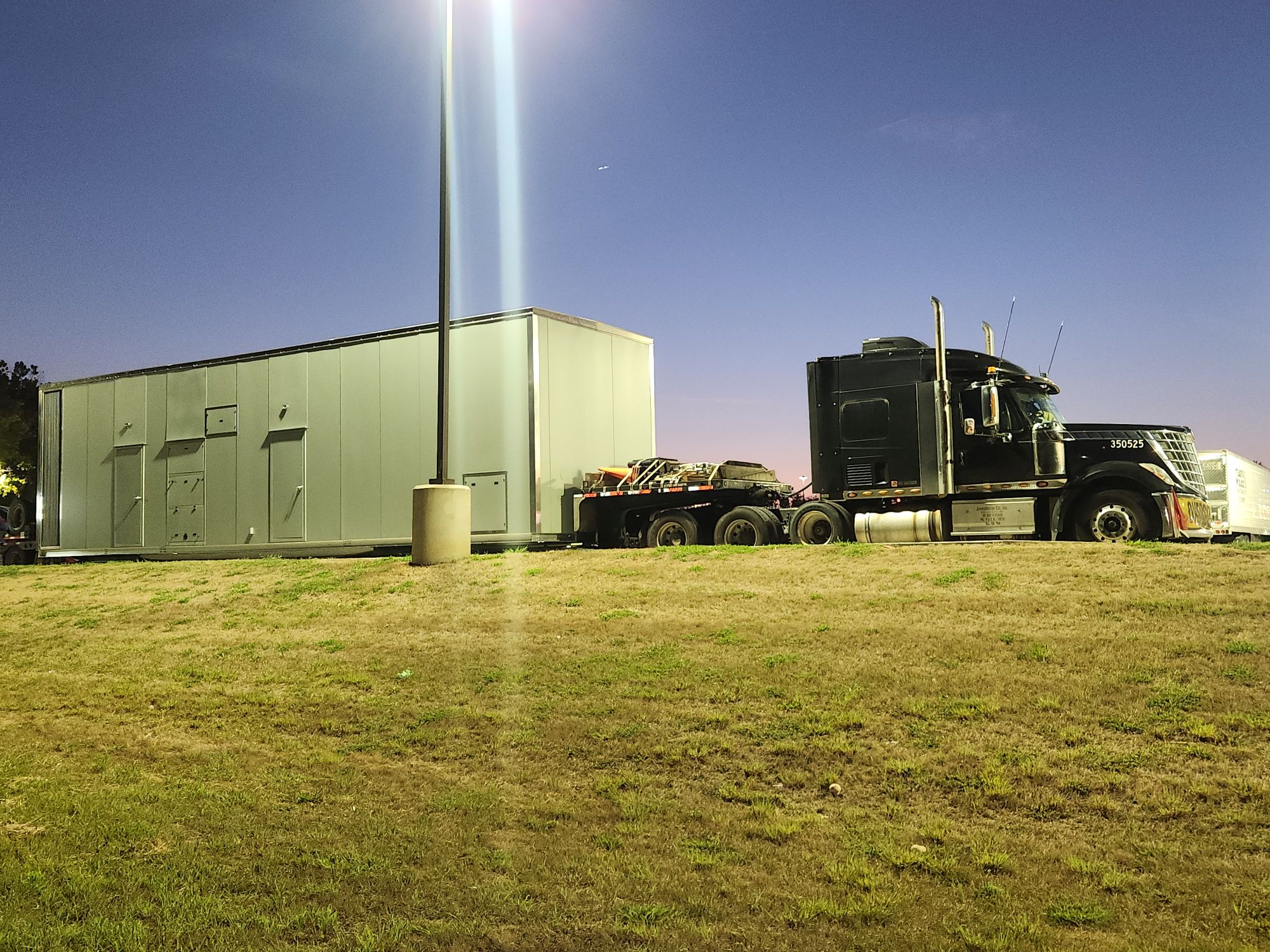 Oversize load transport in the ANJ-OSOW gallery