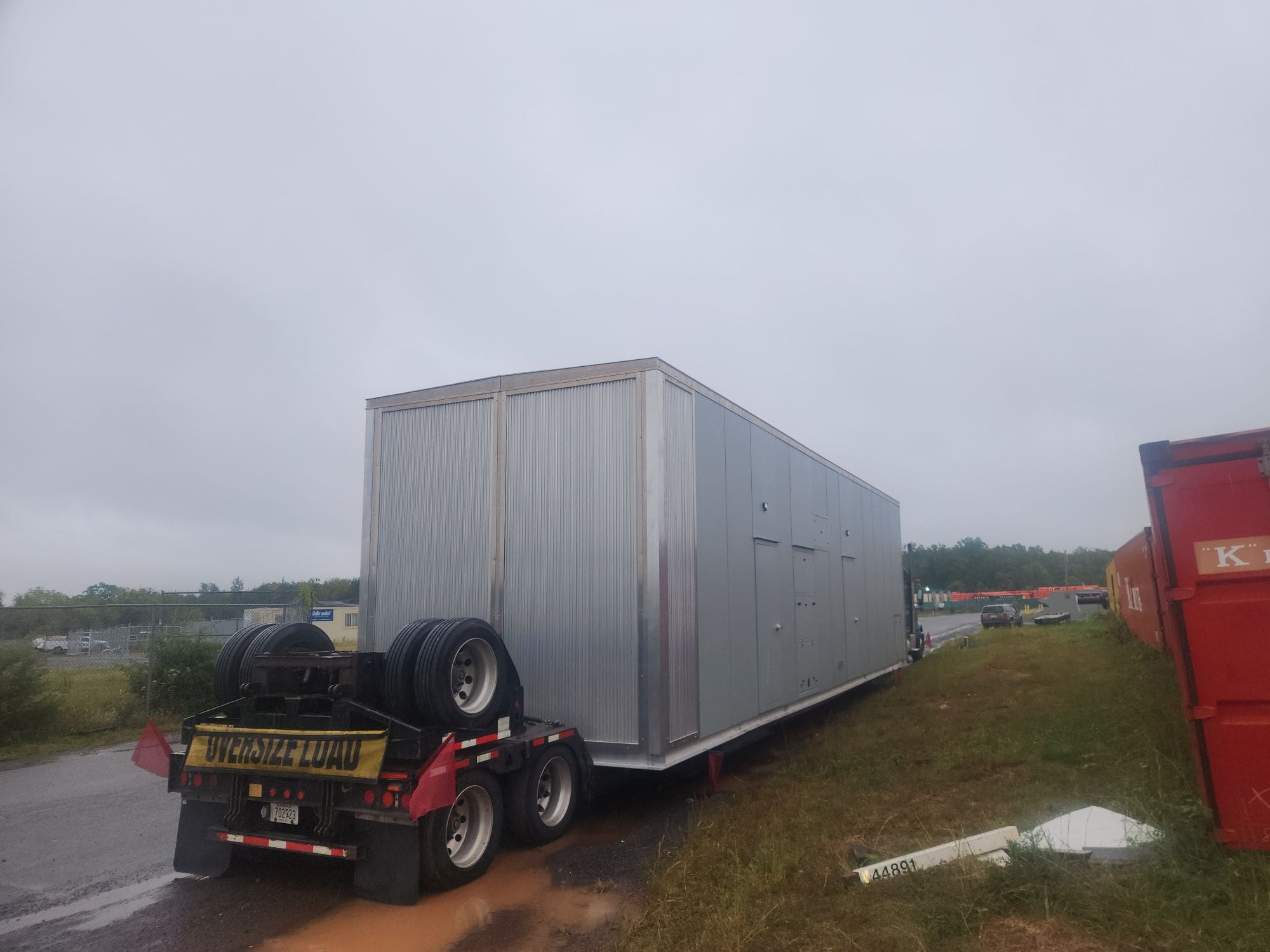Oversize load transport in the ANJ-OSOW gallery